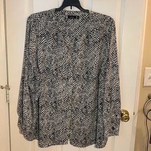 Apt 9 Abstract Print Blouse